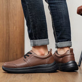 Riolio  Men's  Shoes with Multi-color Soles and Shallow Toe Slip-on Style for Spring and Autumn High-quality Casual Shoes
