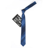 Riolio  Mens Classic Tie Striped Skinny 6cm Necktie Polyester Ties for Man Plaids Jacquard Cravat Business Party Accessories Corbatas