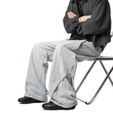 Riolio  JEANS MEN 2025 New Jeans Patchwork Baggy Loose Streetwear Trousers Hip Hop Floor Length Pants Trendy Youth Fashion Casual Denim