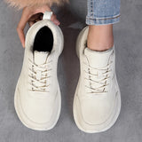 Riolio  Orthopedic Wide Toe Size 49 Walking Lightweight Casual Sneaker Winter Shoes Super Comfortable Suitable for Daily Wear Warm Plush