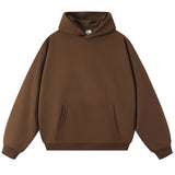 Riolio Winter Sweatshirts Men's New High-quality Hooded Autumn Sweatshirt Men's Outdoor Solid Color Simple Casual Trendy Loose Hoodies