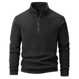Riolio  Autumn Winter Men's Polartec Fleece Jackets Fashion Men Half- Zipper Pullover Coats Men Soft Shell Warm Sweatshirt Clothing 8XL