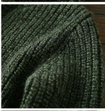 Riolio American High-end Knit Cardigan Men's Stand Collar Sweater Cardigan Korean 2025 New Spring Autumn New Sweater Button Jacket Chic