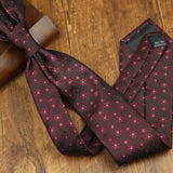 Riolio  New Trendy Mens Brown Green Navy Neckties 8cm Luxury Dots Floral Neck Ties Adult College Student Animal Printed Tie Cravat