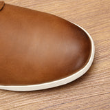 Riolio  Men Sneakers Fashionable comfortable leather shoes men casual shoe