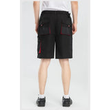 Riolio  Men's Work Shorts Multi-Pocket Cargo Shorts Breathable Quick Dry Labor Safety Pants for Construction