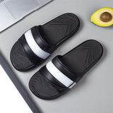 Riolio  Men's Stylish Multi-color Summer Soft-soled Slip-on Lightweight Anti-slip New Casual Large-size Beach Outdoor Wedge Flip-flops