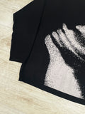 Riolio  Y2k Knitted Sweater Acrylic Men Clothes Fashion Hip Hop Grunge Goth Punk Casual Harajuku Graphic Print Long sleeved Pullover