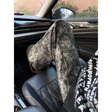 Riolio  Personalized dark color tie dye men and women straight leg jeans for spring and autumn American fashion loose retro casual pants