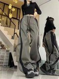 Riolio  Y2k Pants Men Baggy Women Straight Trousers Sweatpants Wide Leg Casual Jogging Pantalones Hombres Unisex parachute Pants