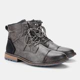 Riolio Size 7-13 Ankle Boots For Men Men's Leather boots Brand Boot for men #AL605