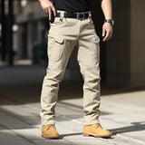 Riolio  Men Casual Cargo Pants New Male Summer Tactical Wear Resist Quick Dry Outdoor Trousers Multi Pockets Hike Work Trousers