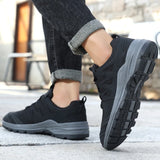Riolio  Men's Sports Shoes Professional Outdoor Anti-slip Flat Heel Low-top Round Toe Lace-up Multi-color High-quality Hiking Shoes