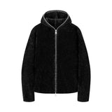 Riolio Autumn Sweaters New Cardigan Men's Winter Hooded Knitted Sweater Men's Lazy Style Line Jacket Loose Base Outdoor Pullover Top