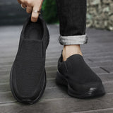 Riolio  Men's Sports Shoes Casual Slip Covers Anti Slip Comfortable Walking Tennis Running Shoe Fashionable Sports Shoes Autumn Shoes