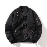 Riolio  America Retro Bomber Jackets for Men Spring Autumn Windbreaker Men Vintage Winter Padded Coats Outerwears Men Winter Clothes