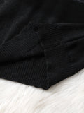 Riolio  Loose-Fitting Knit Sweater, Casual Versatile Striped Pullover, Men's Crew Neck Sweater, Men's Warm Clothing, Casual Everyday Wear Warm Sweater, Fashionable Design for Autumn and Winter, Casual Everyday Wear Warm Sweat