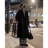 Riolio  Woolen coat man Autumn Winter thickening  Autumn Winter thickening men loog casual jacket fashion overcoat men's
