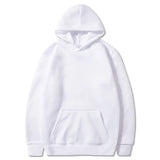 Riolio Men's and Women's Solid Color Pocket Hoodies Sports Fitness Sweatshirts Fashionable Casual Pullovers Multi Color