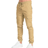 Riolio Male Trousers Man Sport Cargo Pants Joggers Men Gym Jogging Pants Pocket Sweatpants Hip Hop Casual Pants Man Clothing Streetwear