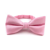 Riolio  Hot Men's Bow Tie Adjustable Butterfly Neckties Dot Stripes Plaid Bowtie For Man Wedding Party Boy Girl Bowknot