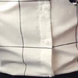 Riolio  Summer Loose Casual Handsome Retro Korean Style Elegant Fashion Men's Shirt Button Plaid Splicing Lapels Long Sleeve Chic Tops