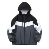 Riolio  Spring Men's Anorak Bomber Jacket Fashion Men Streetwear Hip Hop Hooded Coats Man Sports Breathable Zipper Coats Clothing