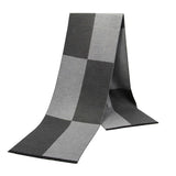 Riolio  Men Scarf For Man Winter Copy Cashmere Shawl Luxury Brand Scarf Soft Keep Warm Outdoor Grey Knit Neckerchief Men Shawl Wrap Gift