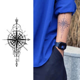 Riolio Commander Temporary Tattoo Sticker Lasts 1-2 Weeks Waterproof and Anti-Friction
