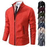 Riolio New fashion men's knitted sweater cardigan Joker comfortable warm casual coat