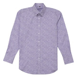 Riolio  Men's Sports Top Solid Color Stretch Printed Long-Sleeve Shirt Design Men Comfortable Daily Versatile Fashionable Pattern Simple