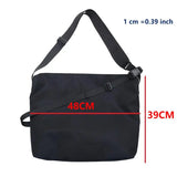 Riolio  Canvas Japan ins bulk schoolbag student handbag simple shopping bag fitness bag waterproof shoulder bag notebook