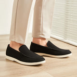 Riolio  Dress Shoes Pointed Suede Leather Shoes Men's Wedding Party Work Comfortable Loafers Lightweight Business Casual Shoes for Men