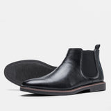 Riolio  Chelsea Boots Men Brand Comfortable Fashion Leather Boots