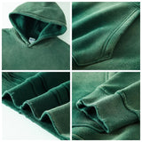 Riolio Autumn and Winter Washing Spray Dyeing Baggy Hoodies Distressed Hip Hop Gradient Men's and Women's Oversize Hooded Sweatshirts