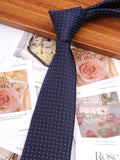 Riolio  Woven Striped Ties For Men Women Jacquard Neck Tie For Wedding Business Classic Groom Neckties Fashion Men's Neck Tie