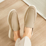 Riolio  Dress Shoes Pointed Suede Leather Shoes Men's Wedding Party Work Comfortable Loafers Lightweight Business Casual Shoes for Men