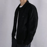 Riolio Linen Bomber Jacket Men Light Weight Grey