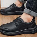 Riolio  Men's  Shoes with Multi-color Soles and Shallow Toe Slip-on Style for Spring and Autumn High-quality Casual Shoes