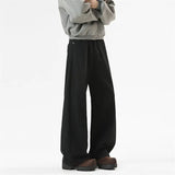 Riolio  Pink Straight Leg Denim Pants Unisex Gender Neutral Jeans Urban Street Style Fashion Trendy Casual Wear Comfortable 2025 New