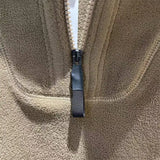 Riolio Double-sided Fleece Hoody Warm Loose Hooded Sweatshirt Men American Style High-end Retro Half Zipper Jacket Aesthetic