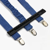 Riolio  Floral Cotton 2 Sizes Suspenders Parent Child Sets Men Women Kids Braces Adjustable Straps Male Pants Shirt Skirt Accessory Gift