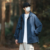 Riolio Ultra-light Skin Thin Coats Outdoor Men Breathable Working Clothes Men Summer Windbreaker Zip Pockets Uv Sun Protection Jackets