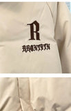 Riolio  Autumn and Winter American Street Trendy Men and Women Personalized Thick Jacket Couple Loose Retro Stand up Collar Harajuku Top