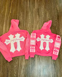 Riolio Harajuku Patchwork Hoodies Women New Y2k Tops Sweatshirts Oversized Hoodie Clothes Streetwear Tracksuit Men Clothing