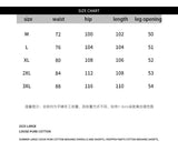 Riolio  Washed Embroidered Jeans Loose Fit Straight Wide Leg Casual Denim Pants Fashion Trendy Streetwear Trousers Comfort