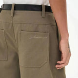 Riolio  Mens Suit Trousers Classic Commuter Casual Trousers Autumn Business Daily Office Simple Straight Trousers Men'S Clothing