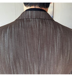 Riolio  Business Men's Clothing  groom suit Wedding suit men 3 Piece jacket vest pants new High-end business suit set dress