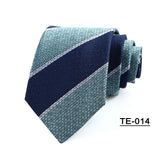 Riolio  Wholesale 8CM Men's Necktie Classic Ties For Man Wedding Business Party Polyester Dots Stripes Floral Jacquard Ascot Accessories