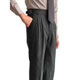 Riolio  Spring Autumn Slim Fit Trousers For Men Casual Straight Pants Pocket Joggers Male Fashion Trousers Business Pants Man Clothes